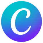 C logo in blue-purple circle — Aipick Zone