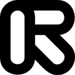 Stylized "R" logo modern — Aipick Zone